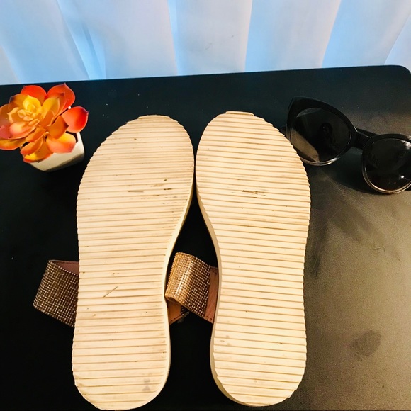 🔥✨Free People Gold bling double strap sandal✨🔥 - Picture 6 of 6